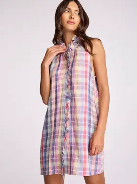 PLAID GAELLE DRESS
