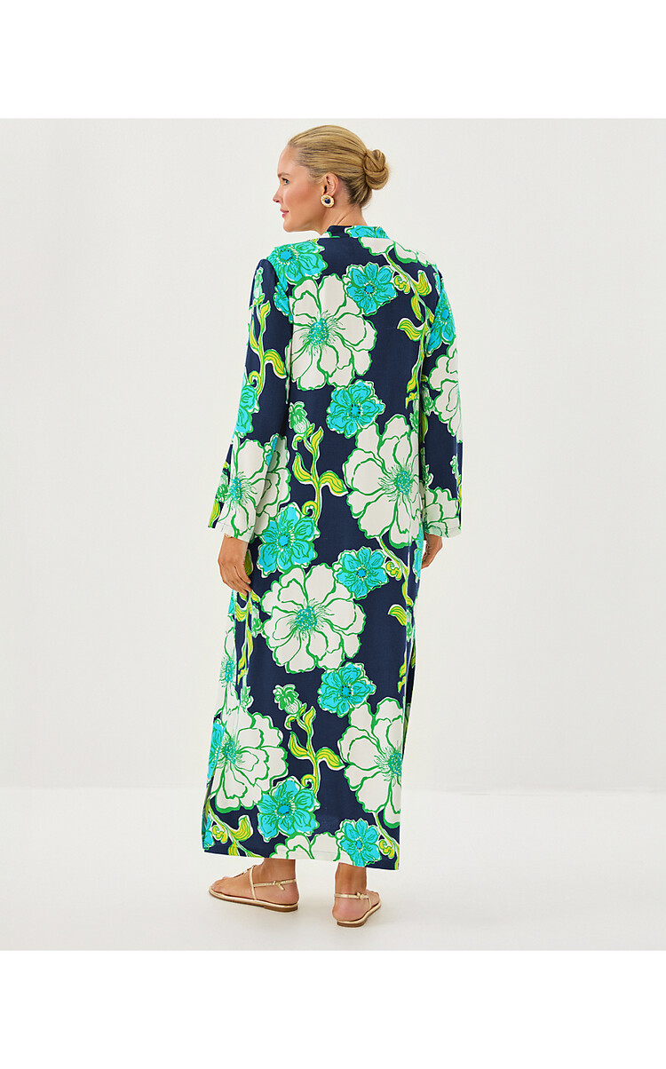 Lilly Pulitzer 016675 IRELLA MAXI CAFTAN DRESS