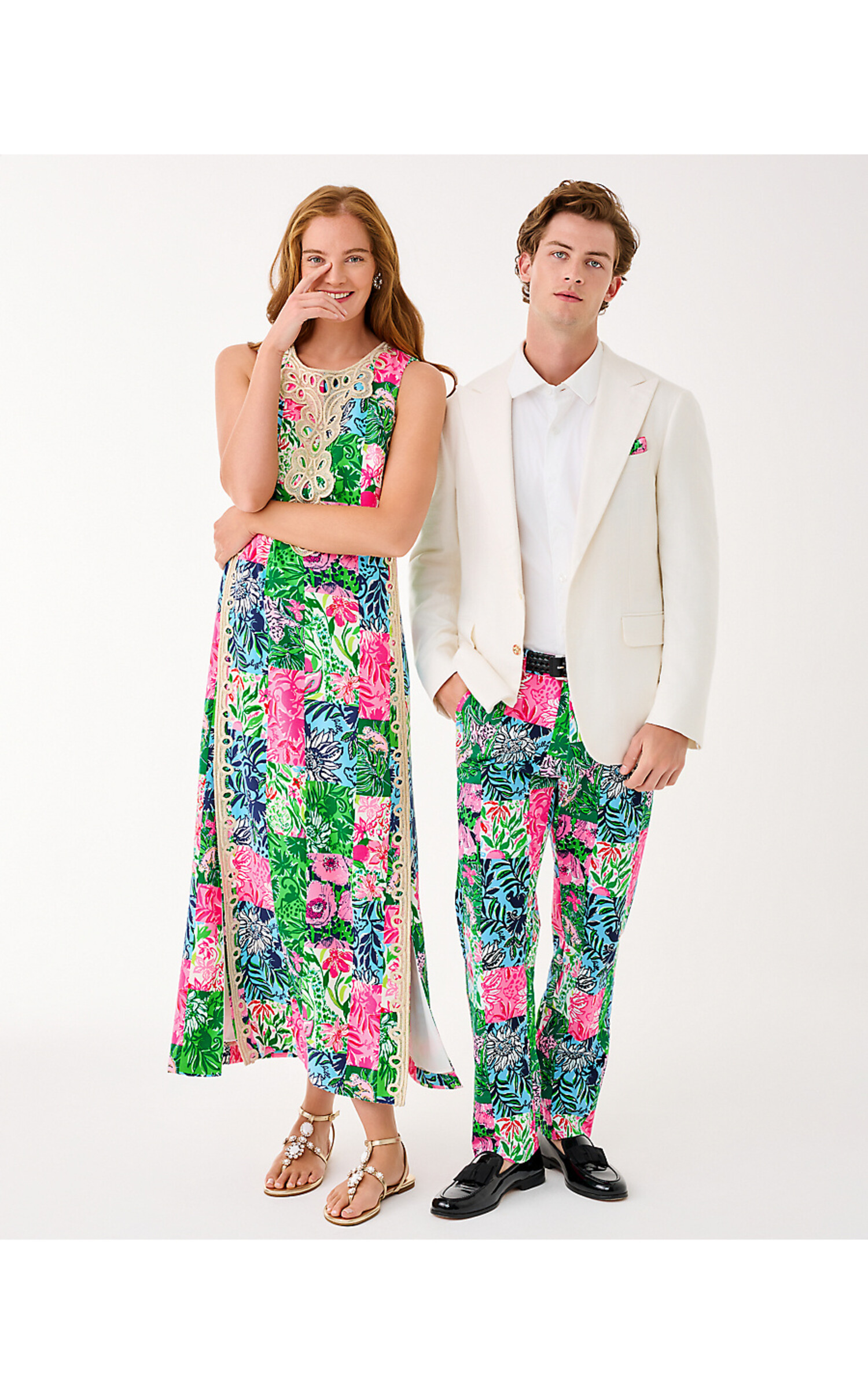 Lilly Pulitzer 020665 EDITA MAXI SHIFT DRESS Lilly Pulitzer 020665 EDITA MAXI SHIFT DRESS
