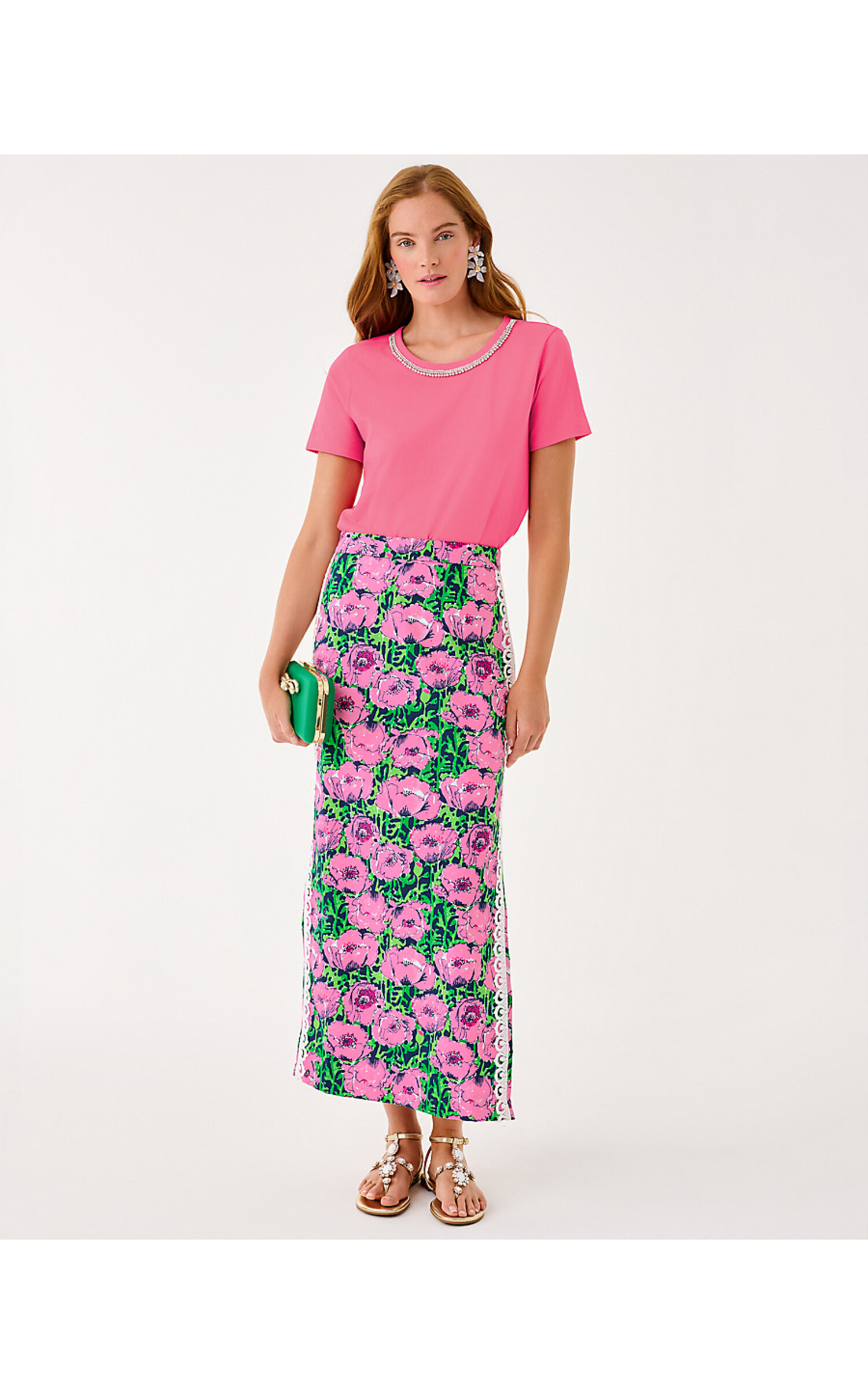 020026 SANDERS MAXI SKIRT - C.ORRICO