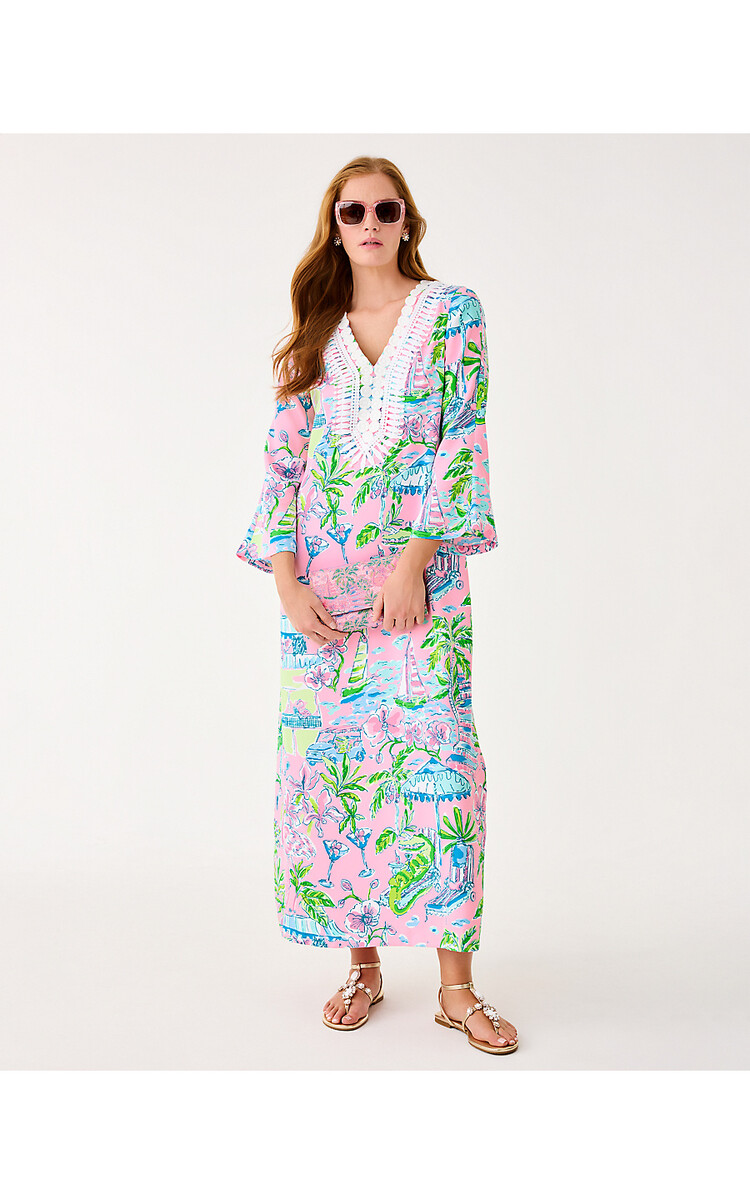 Lilly Pulitzer 020304 OCLEPPO MAXI CAFTAN
