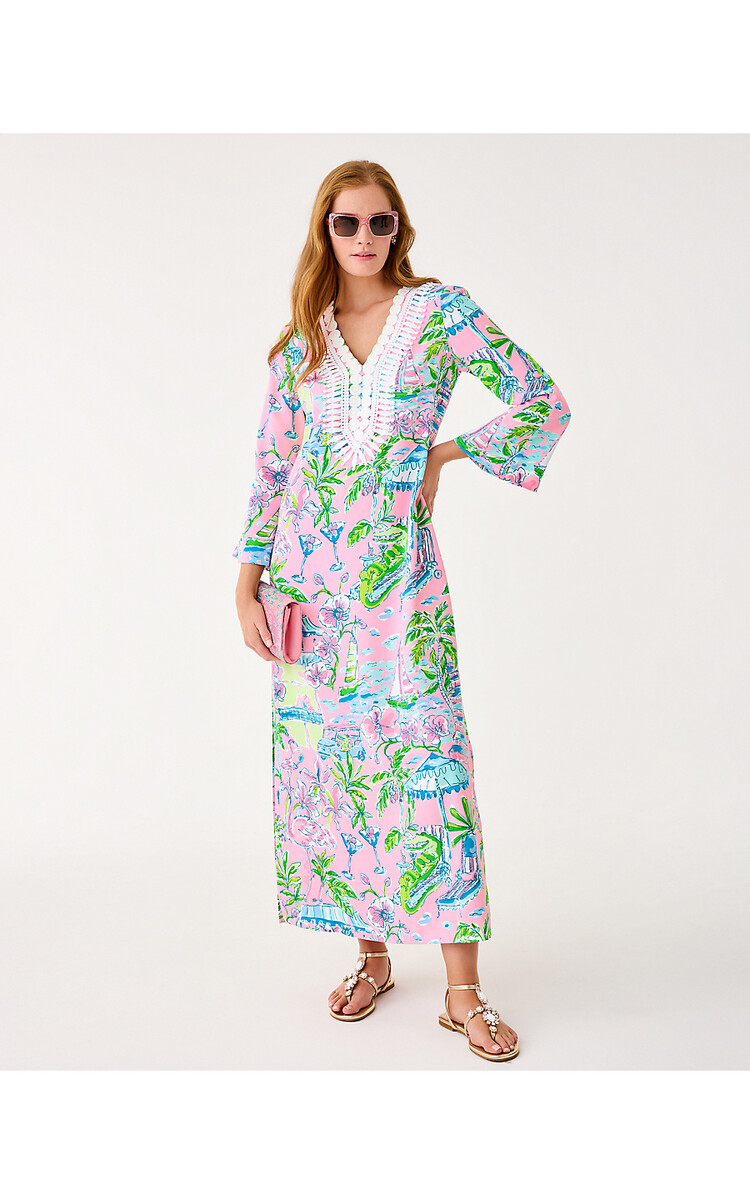 Lilly Pulitzer 020304 OCLEPPO MAXI CAFTAN