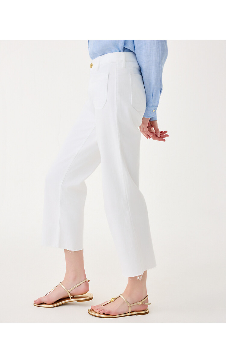 Lilly Pulitzer 021525 HARLEEN HIGH RISE CROP JEAN