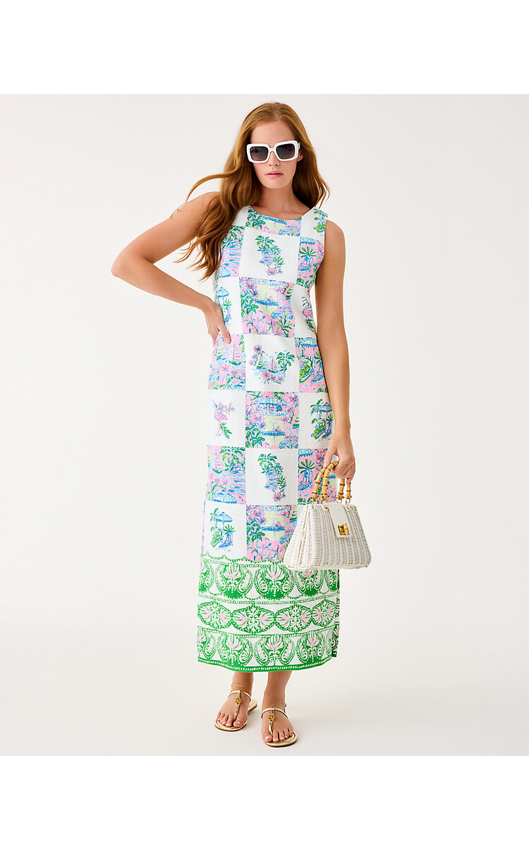 Lilly Pulitzer 020307 DEE STRETCH MAXI SHIFT