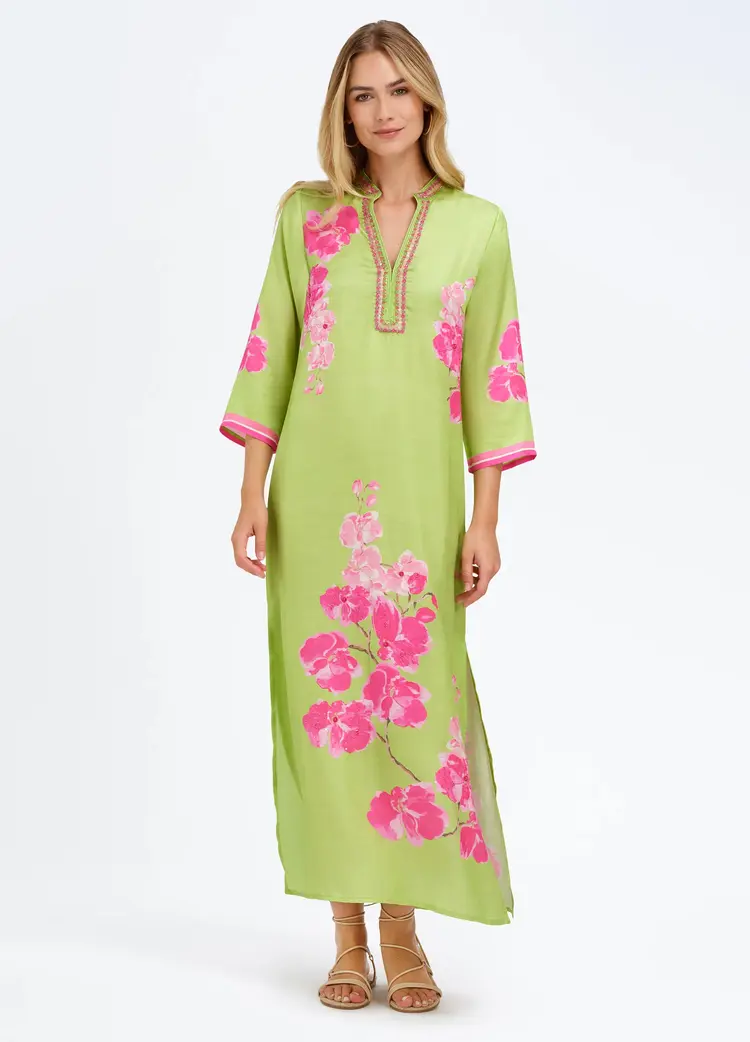 BELLA TU ORC-ELI Elise 3/4 slv caftan