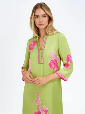 BELLA TU Elise 3/4 Sleeve Caftan