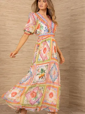 hale bob Lovisa chiffon dress