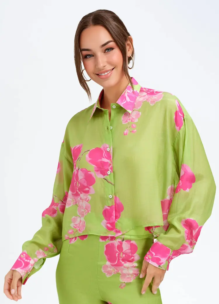 BELLA TU mau-per Perry top