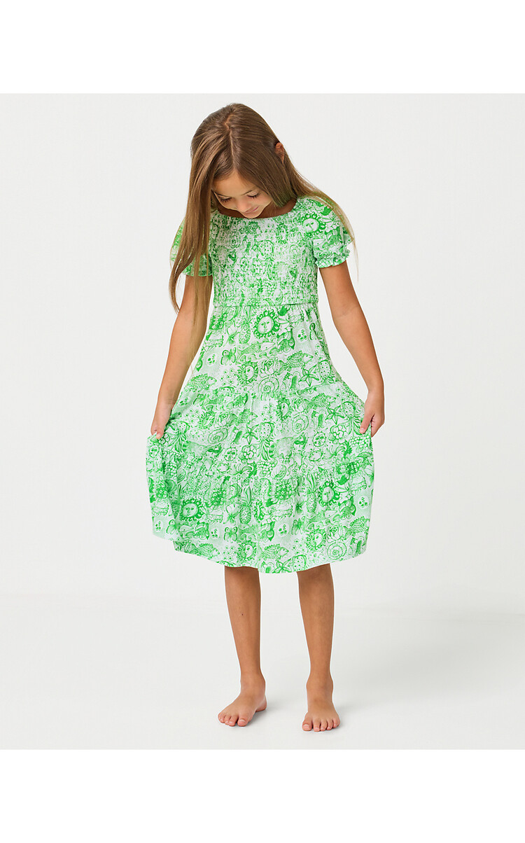 Lilly Pulitzer 014285 MINI JILLY SLEEVED MIDI DRESS