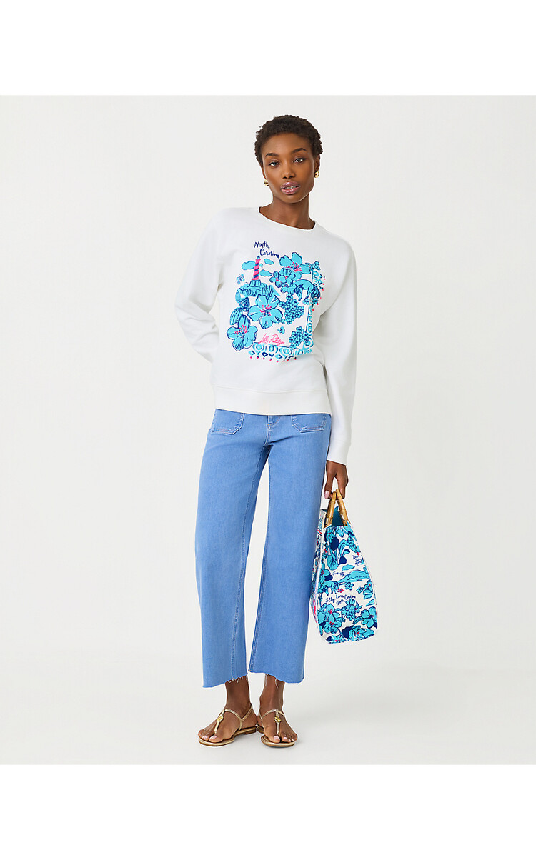 Lilly Pulitzer 014613 BALLAD LONG SLEEVE SWEATS