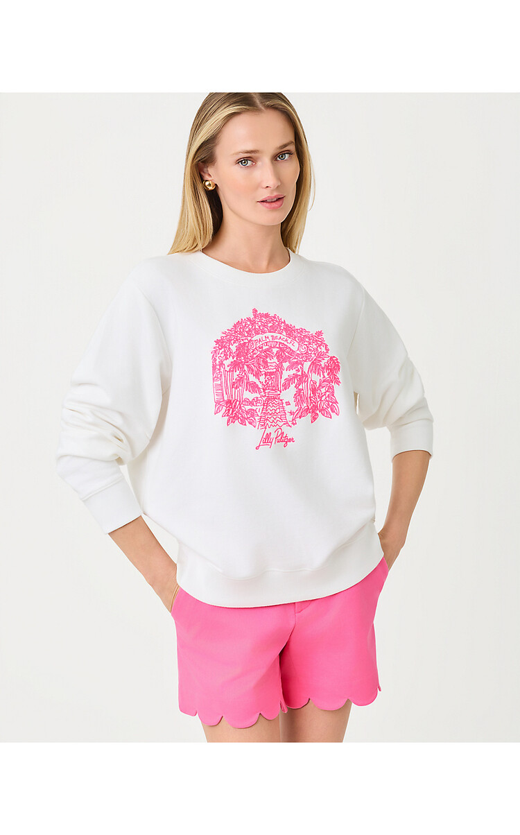 Lilly Pulitzer 014613 BALLAD LONG SLEEVE SWEATS