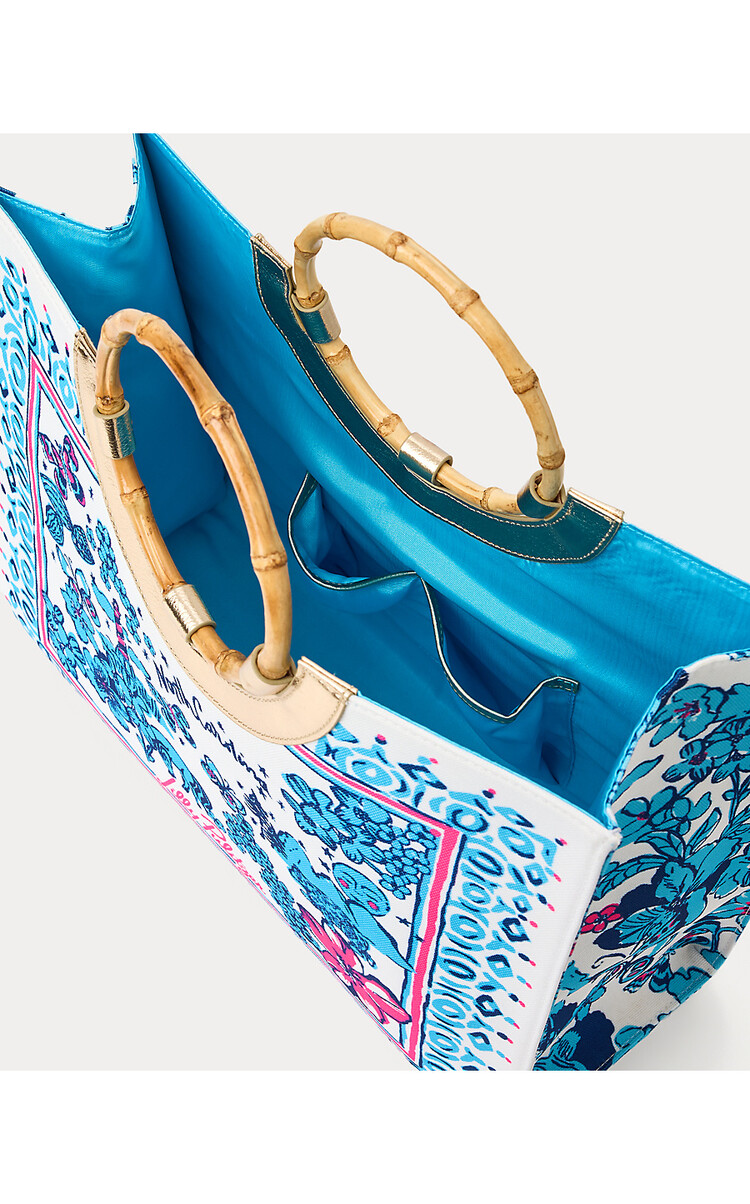 Lilly Pulitzer 021062 Oasis Canvas tote