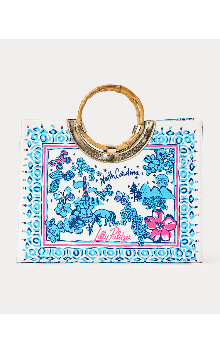 Lilly Pulitzer 021062 Oasis Canvas tote