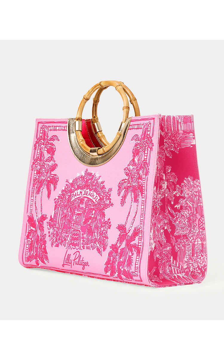 Lilly Pulitzer 021062 Oasis Canvas tote
