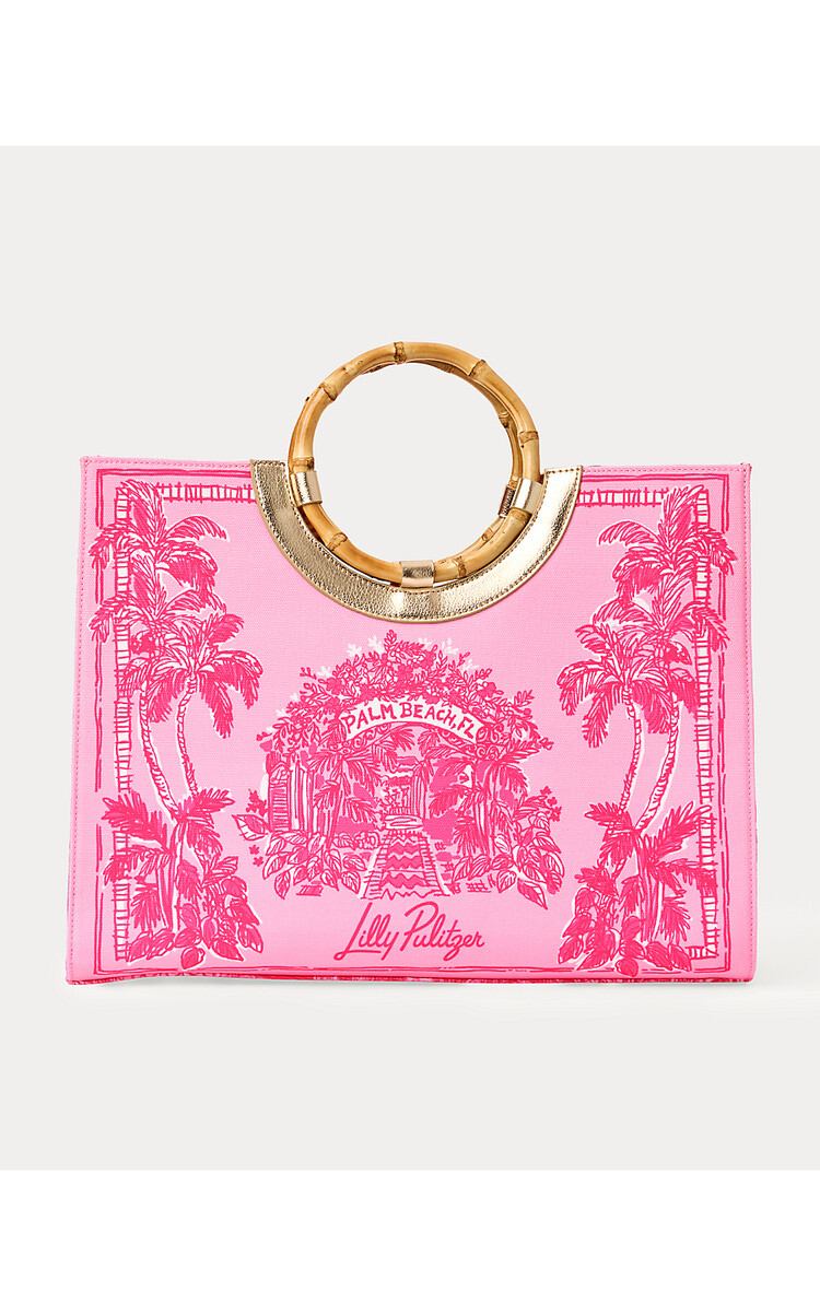 Lilly Pulitzer 021062 Oasis Canvas tote