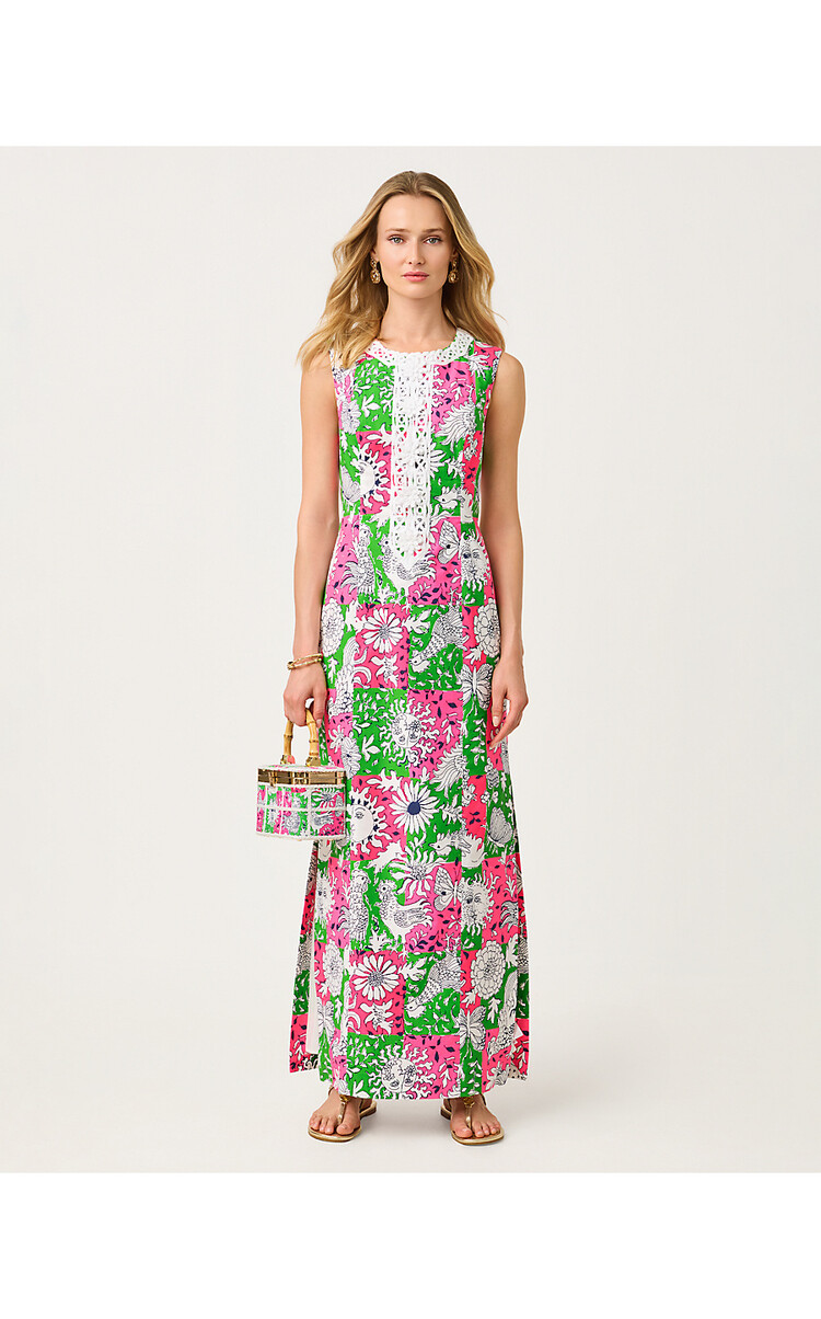 Lilly Pulitzer 021427 BARBERINE STRETCH MAXI SHIFTS
