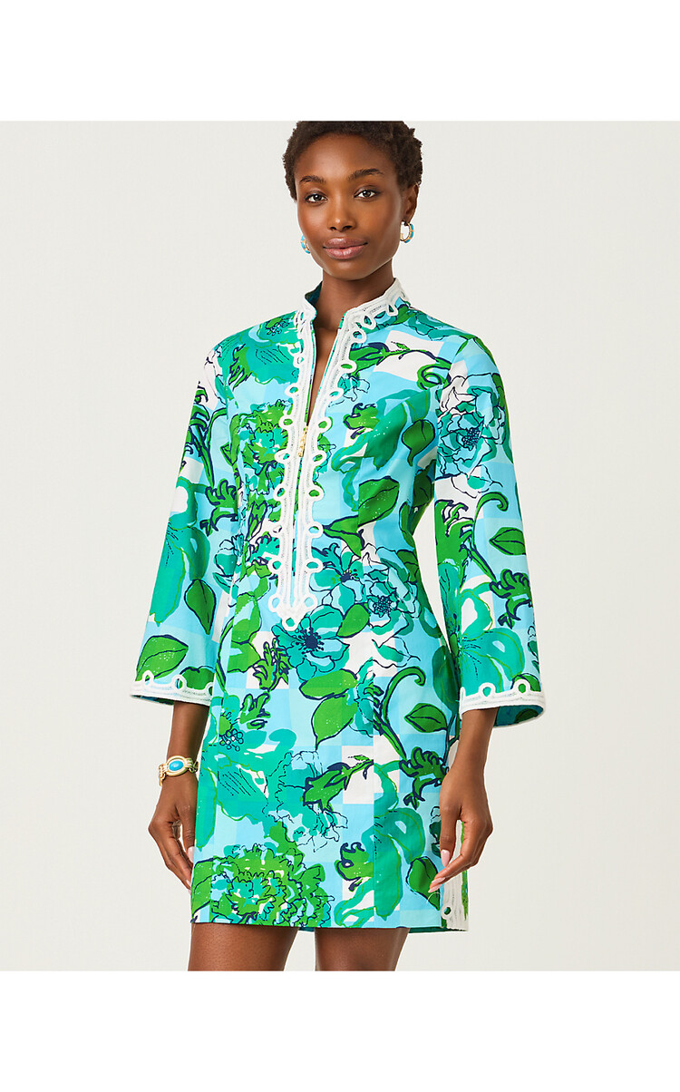 Lilly Pulitzer 021364 SHEALYN 3/4 SLEEVE STRETC