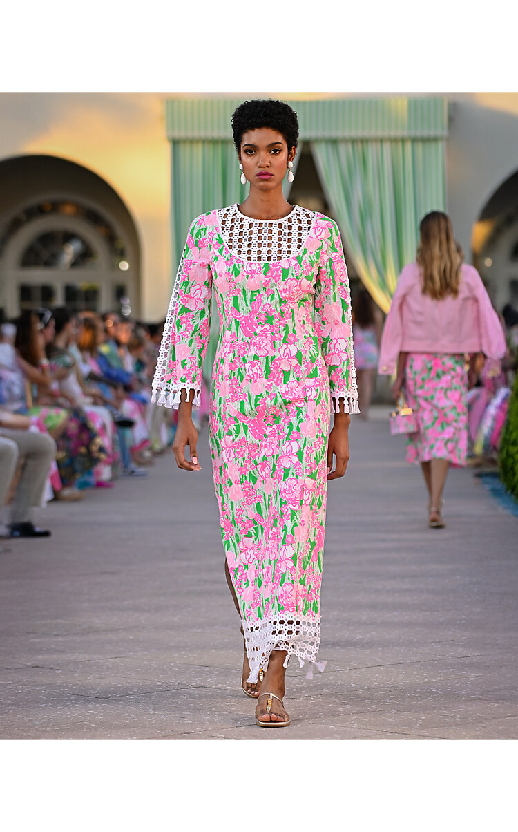 Lilly Pulitzer 021927 STROTHERS STRETCH MAXI SHIFT