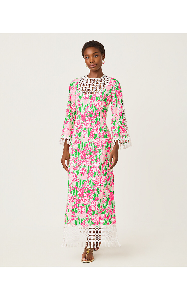 Lilly Pulitzer 021927 STROTHERS STRETCH MAXI SHIFT