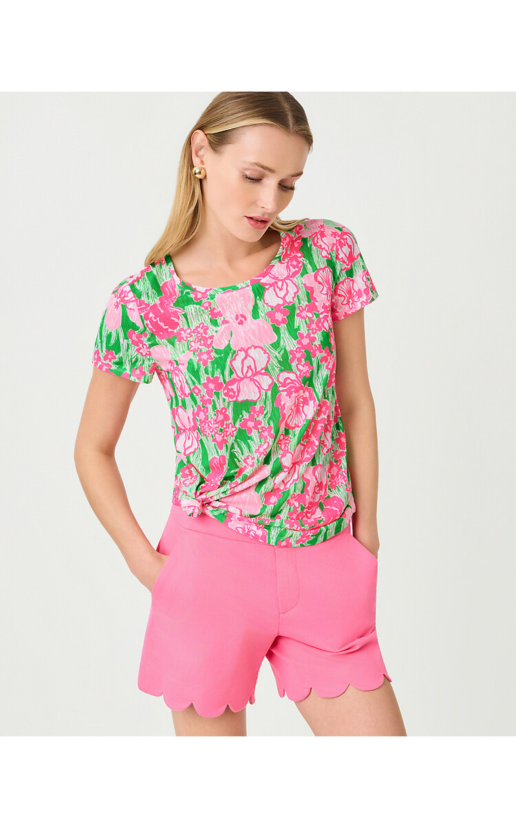 Lilly Pulitzer 004651 ETTA SCOOP-NECK