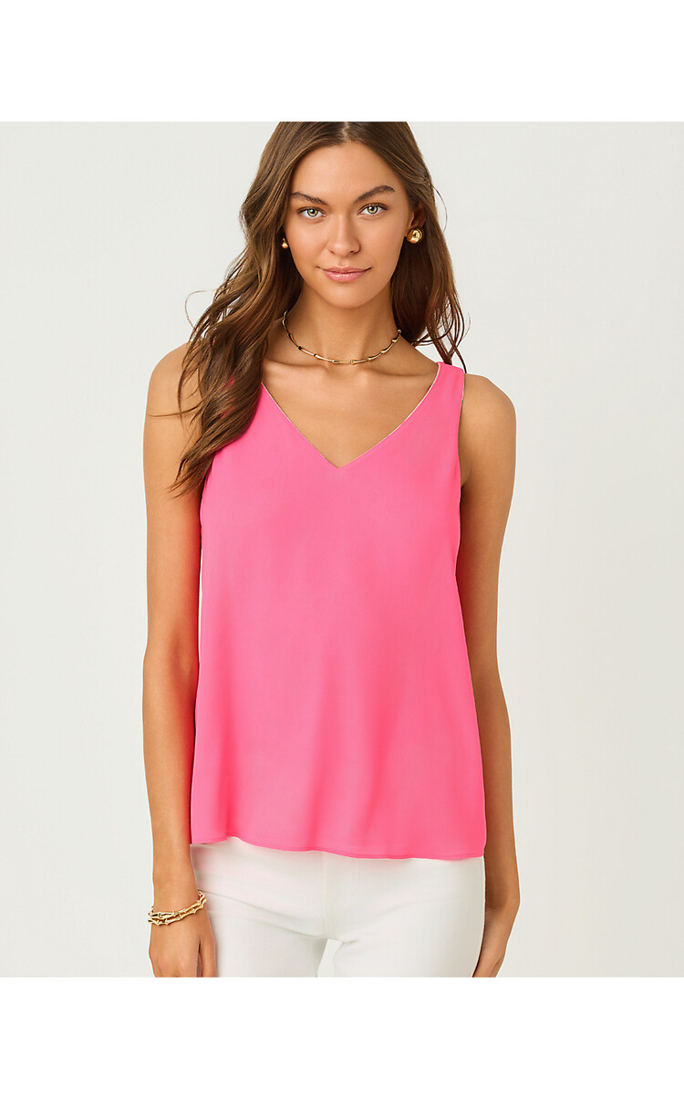 Lilly Pulitzer 012310 FLORIN STRAIGHT HEM TOP