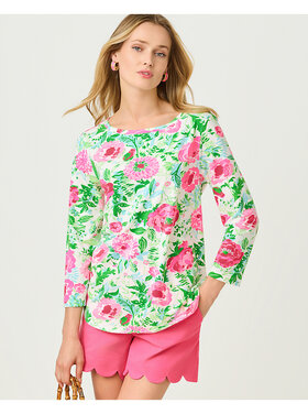 Lilly Pulitzer KEY WEST 3/4 SLEEVE TOP