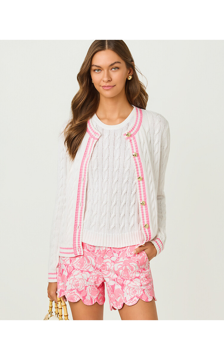 Lilly Pulitzer 020828 BROCKTON CREW NECK CARDIG
