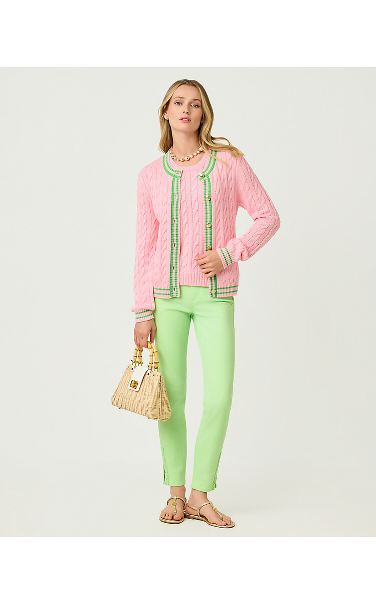 Lilly Pulitzer 020828 BROCKTON CREW NECK CARDIG