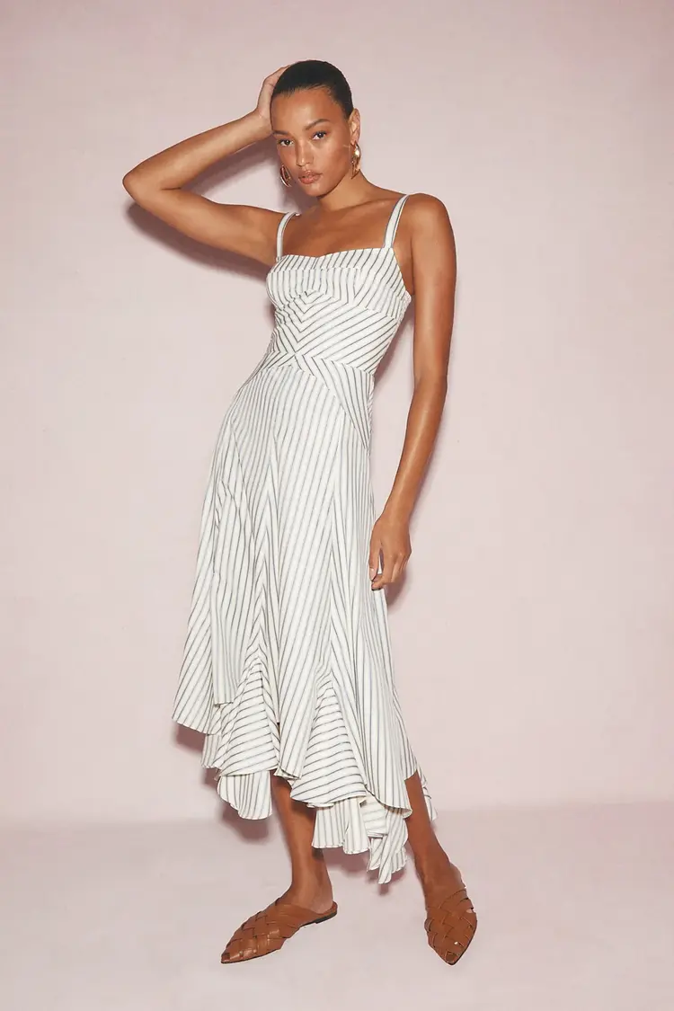 AMANDA UPRICHARD PN-23022MOK Monterey Dress