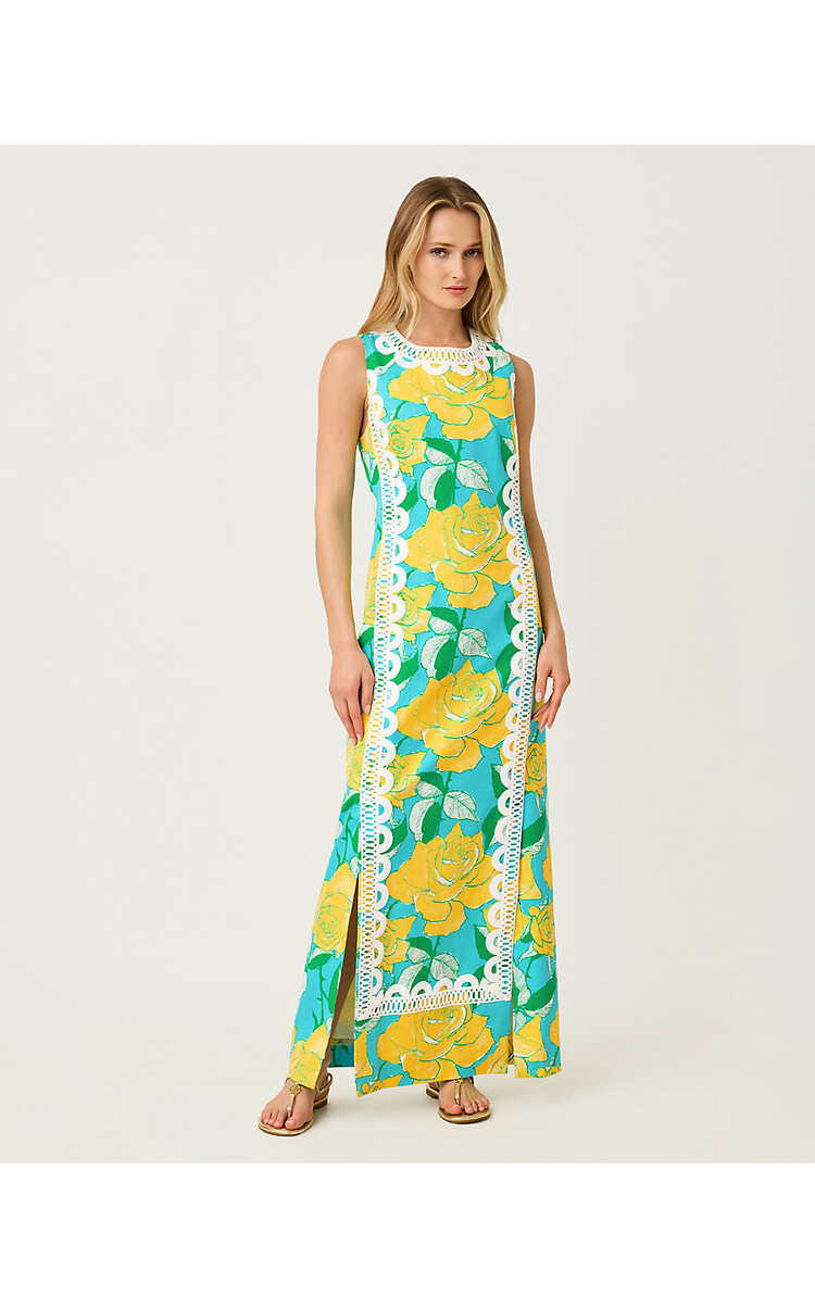 Lilly Pulitzer 021030 LOTTA STRETCH MAXI SHIFT