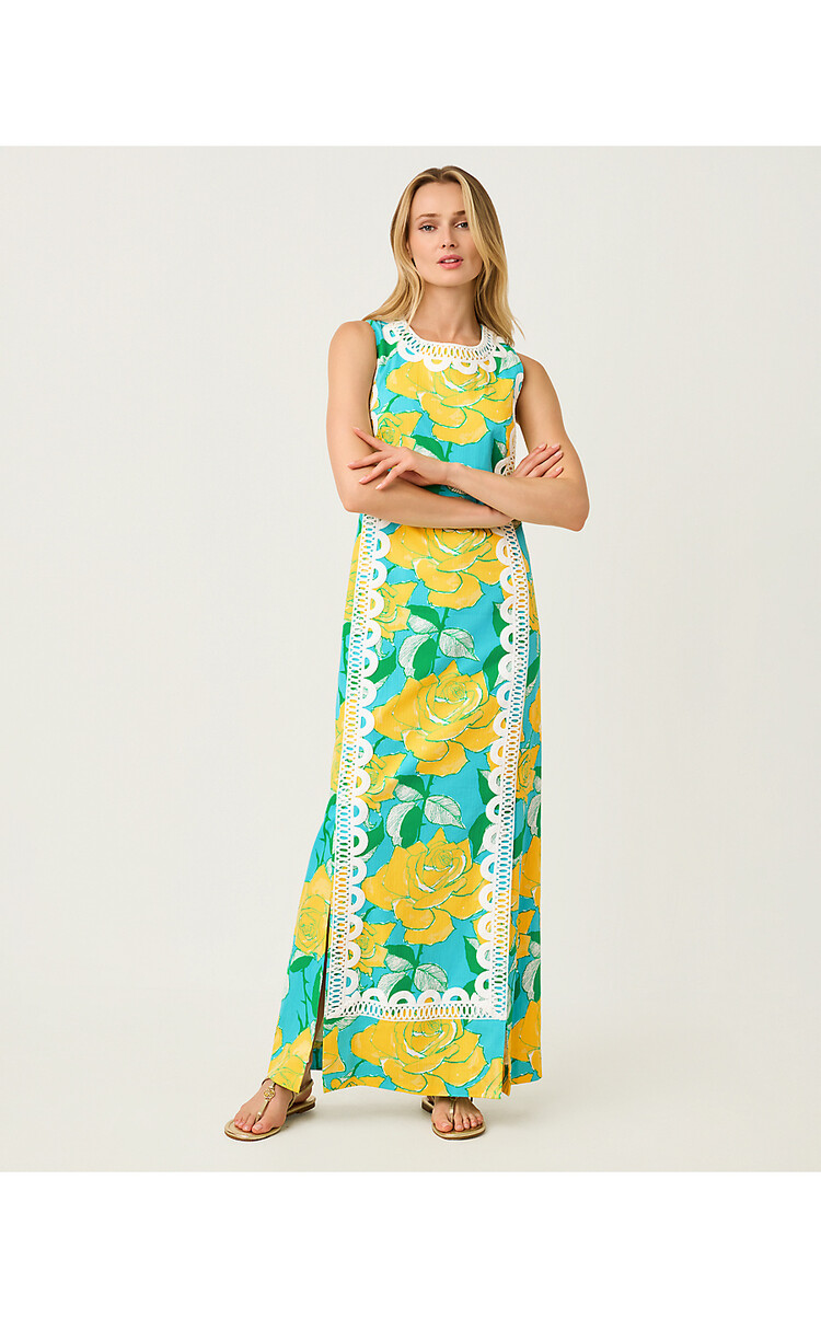 Lilly Pulitzer 021030 LOTTA STRETCH MAXI SHIFT