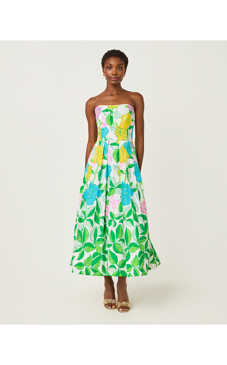 Lilly Pulitzer 018010 KENNI MIDI DRESS