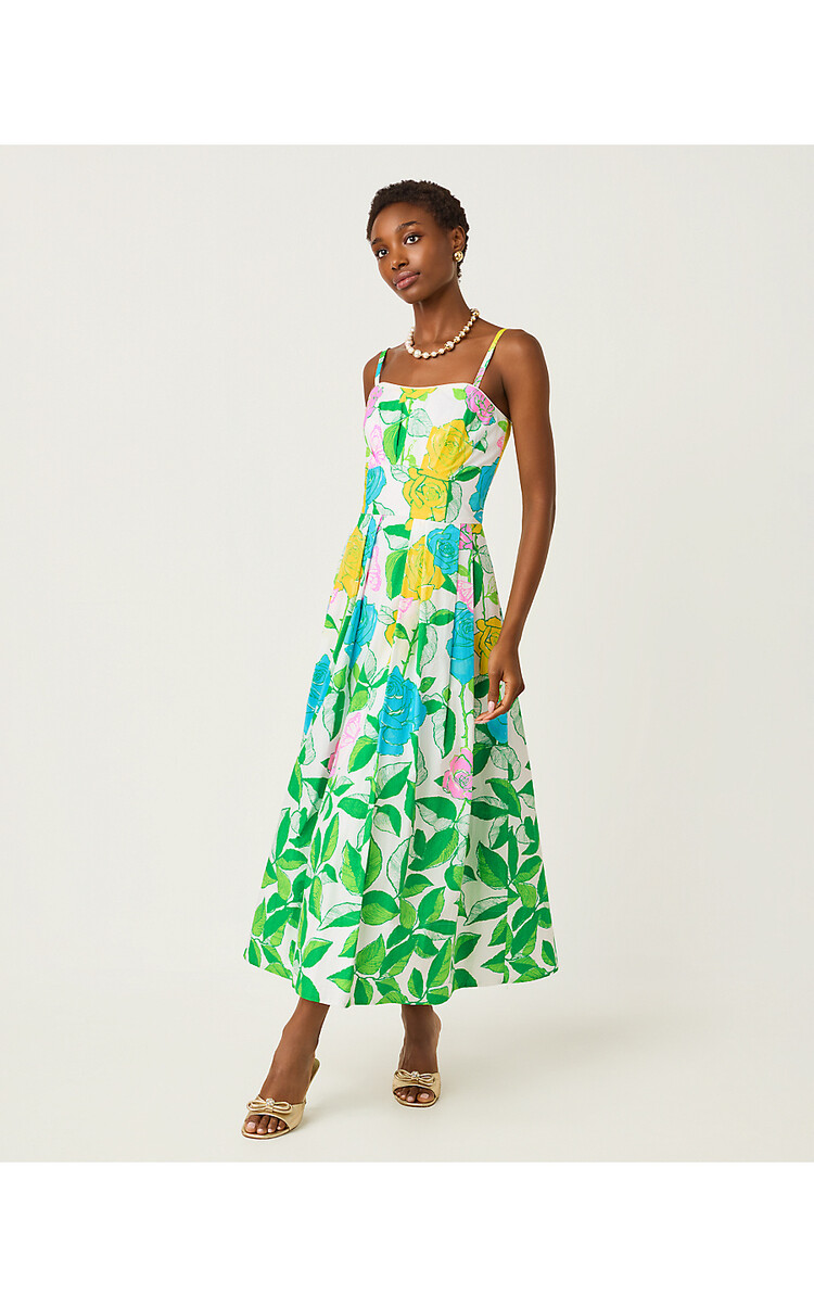 Lilly Pulitzer 018010 KENNI MIDI DRESS