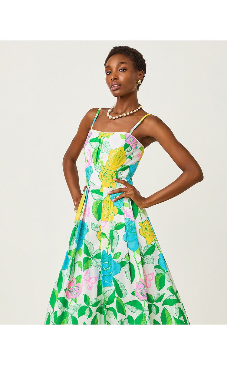 Lilly Pulitzer 018010 KENNI MIDI DRESS