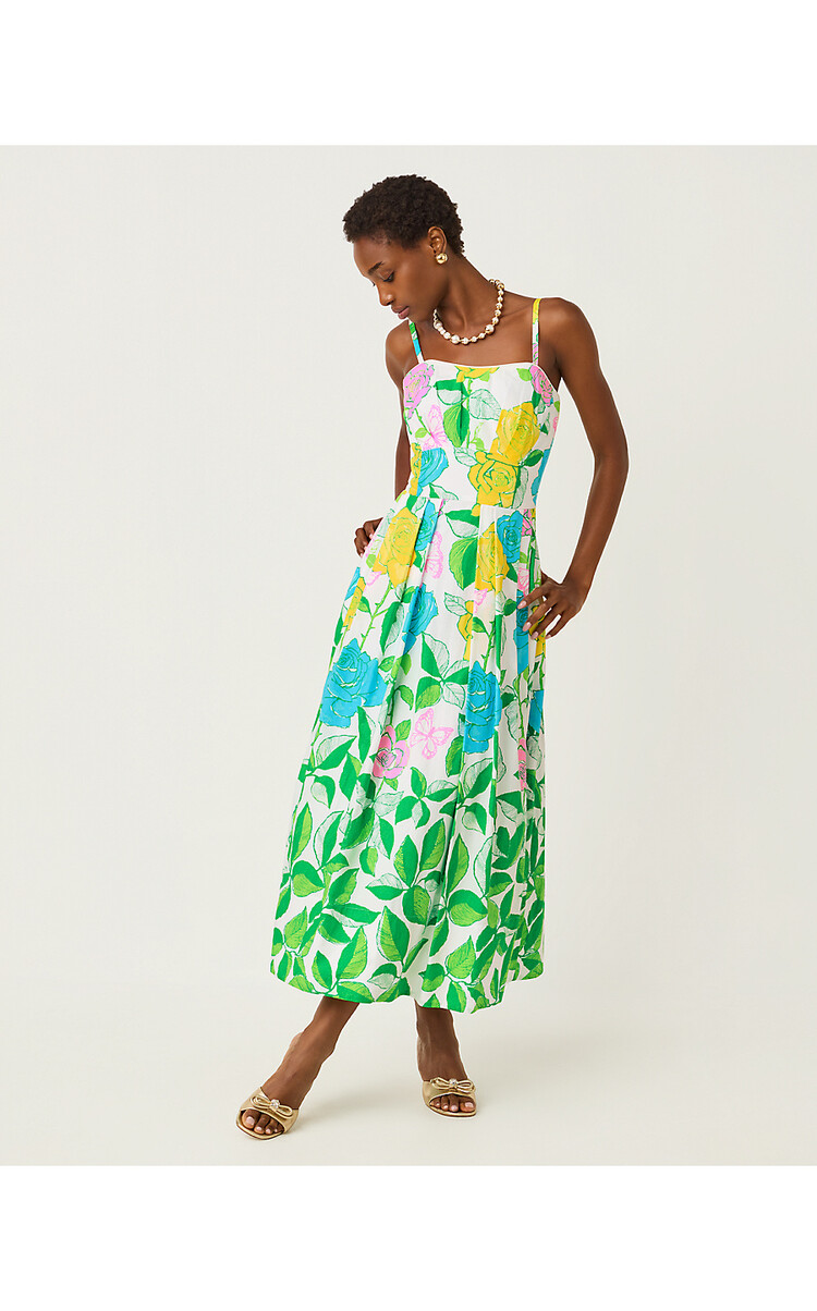 Lilly Pulitzer 018010 KENNI MIDI DRESS