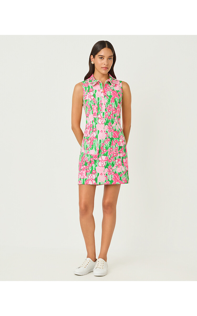 Lilly Pulitzer 021108 KATHY PEARL DRESS UPF 50+