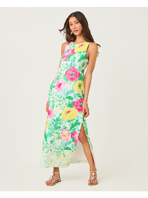 chinese dress ladies Women's UPF 50+ Kaden Chillylilly Maxi Dress in Pink