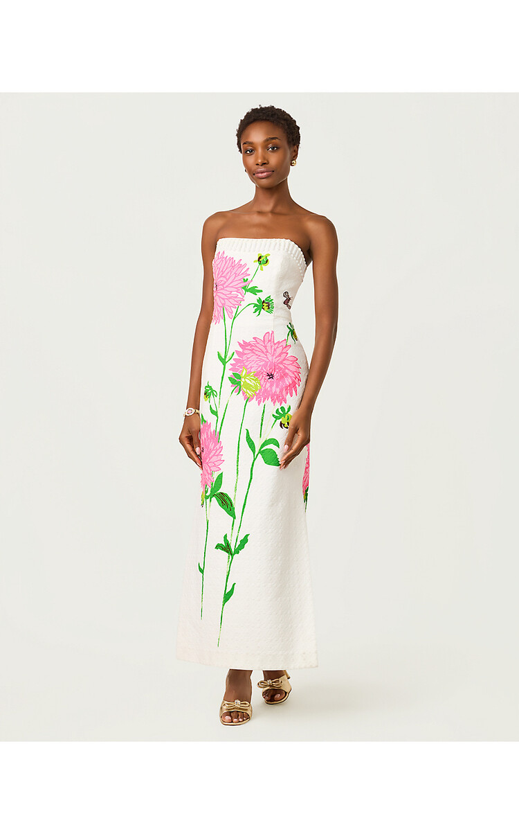 Lilly Pulitzer 021930 ELYSE STRETCH MAXI DRESS