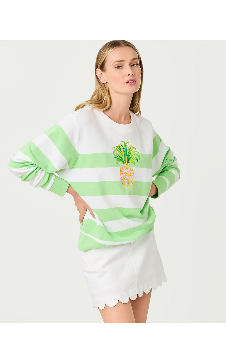 Lilly Pulitzer 014614 BALLAD LONG SLEEVE SWEATSHIRT