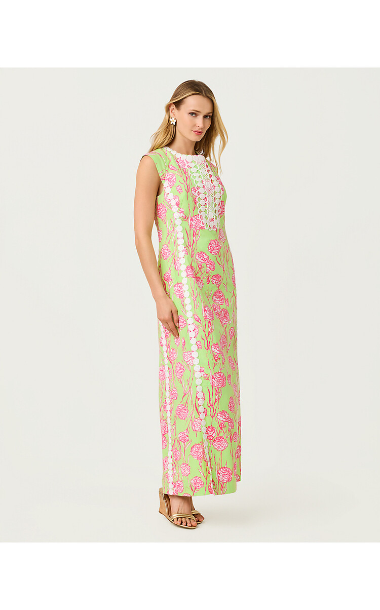 Lilly Pulitzer 020960 ROSALENA STRETCH MAXI SHIFT