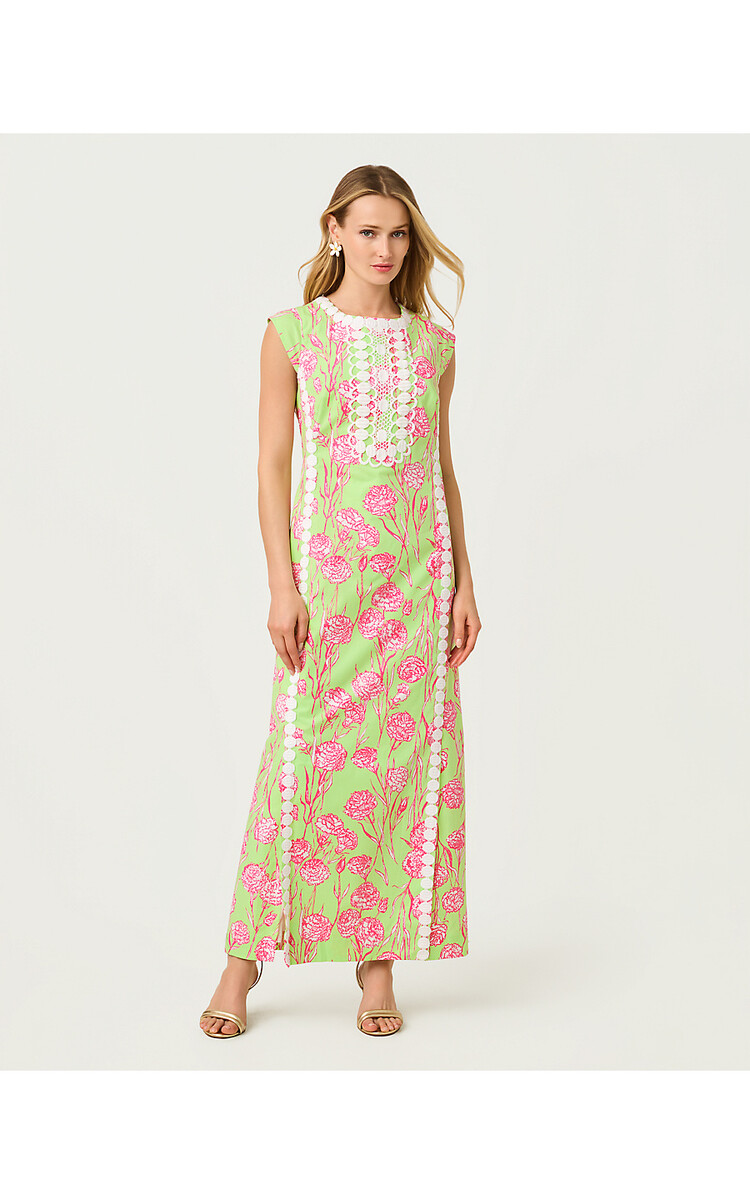 Lilly Pulitzer 020960 ROSALENA STRETCH MAXI SHIFT