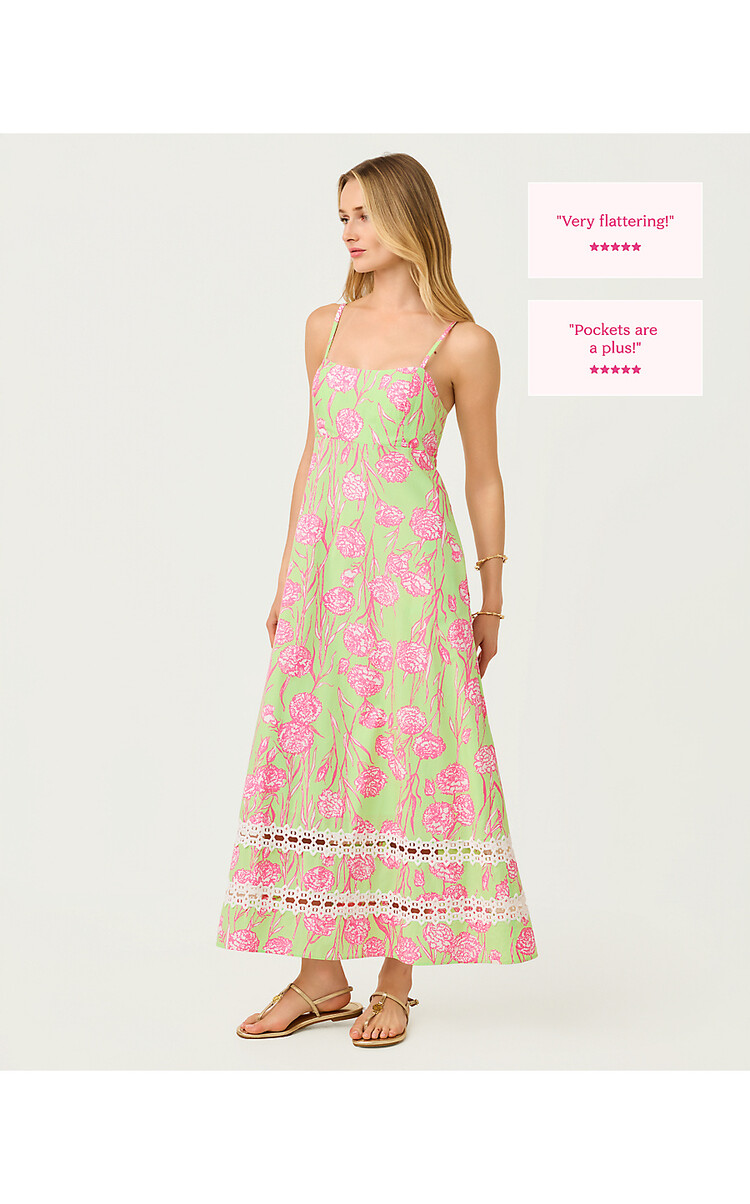 Lilly Pulitzer 018692 HALIEY MIDI DRESS
