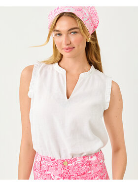 Lilly Pulitzer KAVALLA SLEEVELESS RUFFLE