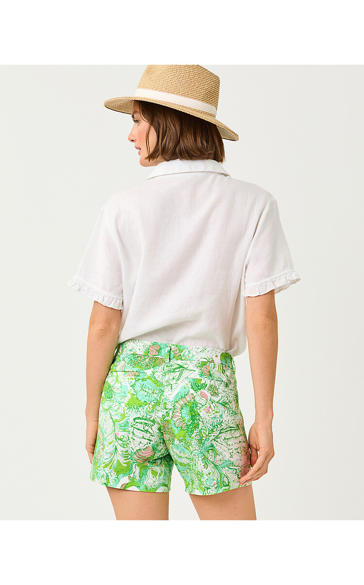 Lilly Pulitzer 019577 CARDEN RUFFLE TOP