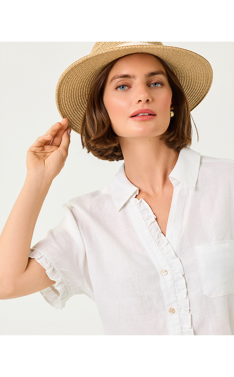 Lilly Pulitzer 019577 CARDEN RUFFLE TOP