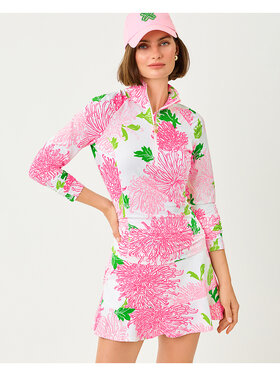 Lilly Pulitzer JUSTINE HALF ZIP UPF 50+