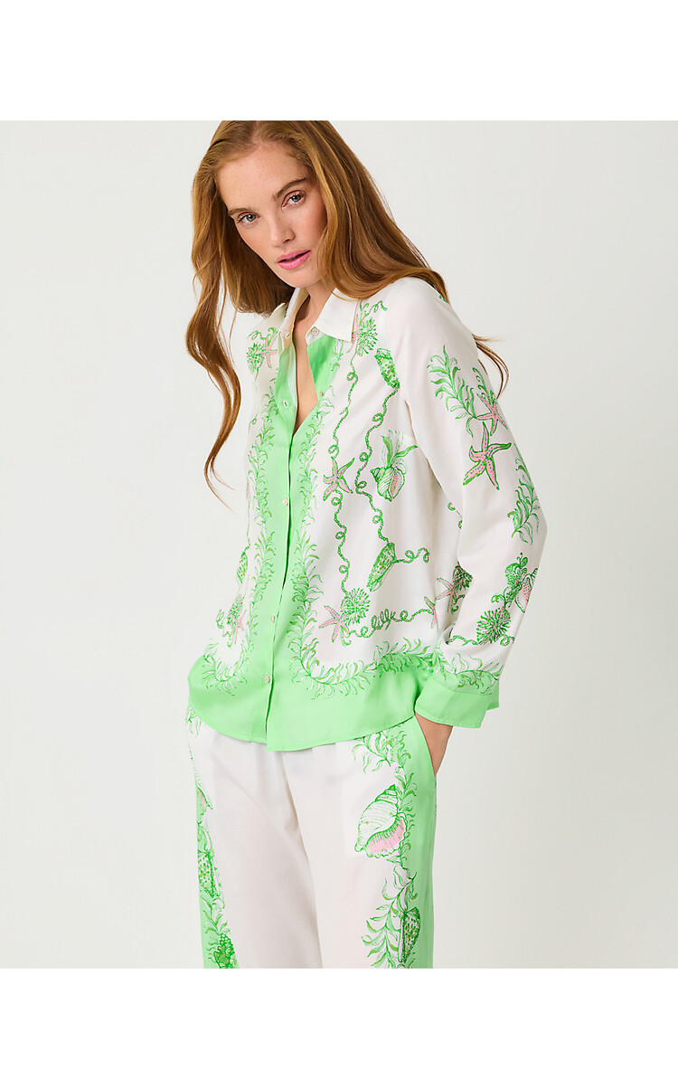 Lilly Pulitzer 022594 KOKO BUTTON DOWN