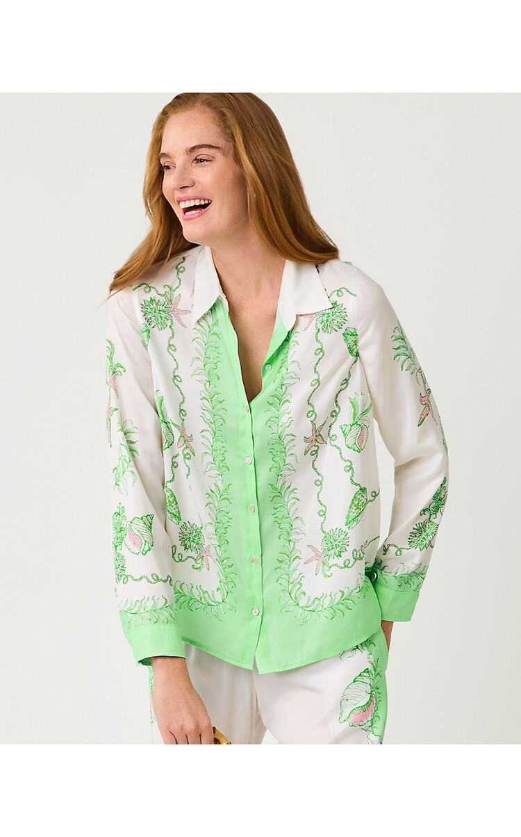 Lilly Pulitzer 022594 KOKO BUTTON DOWN