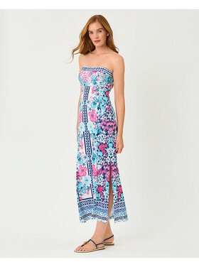 Lilly Pulitzer NOA STRAPLESS MAXI DRESS