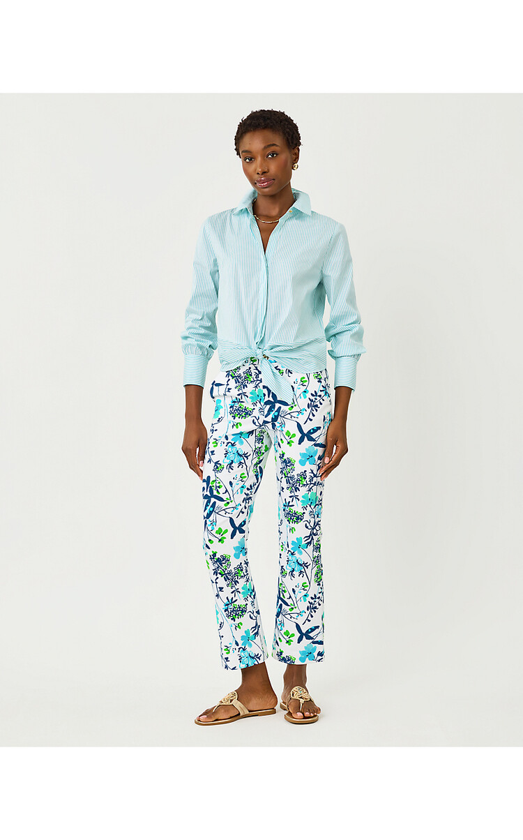 Lilly Pulitzer 021903 CARWYN CROP FLARE